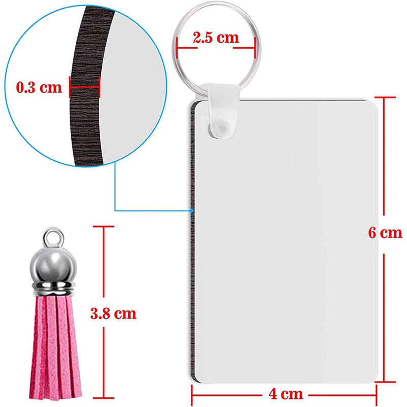 600 stuks blanco sleutelhanger - Wood Ring Blank recensie en prijs