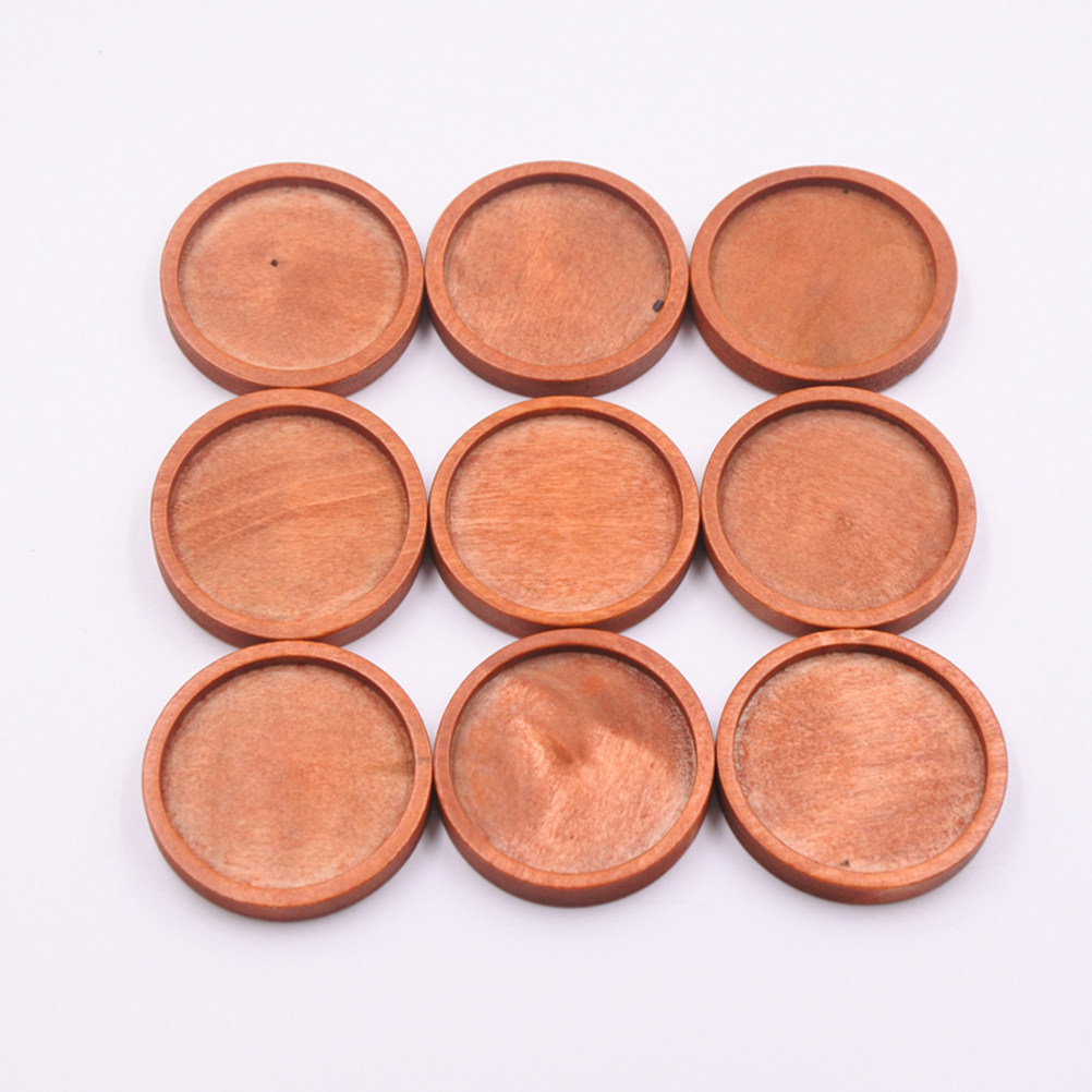 20 stuks ronde houten sieraden - Resin Crafts Diy recensie en prijs