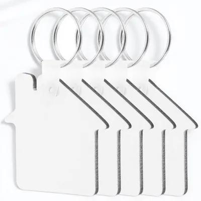 5 stuks sublimatie sleutelhang - Wood Ring Blank recensie en prijs